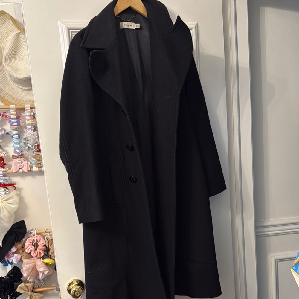 Elegant Black Women's Coat